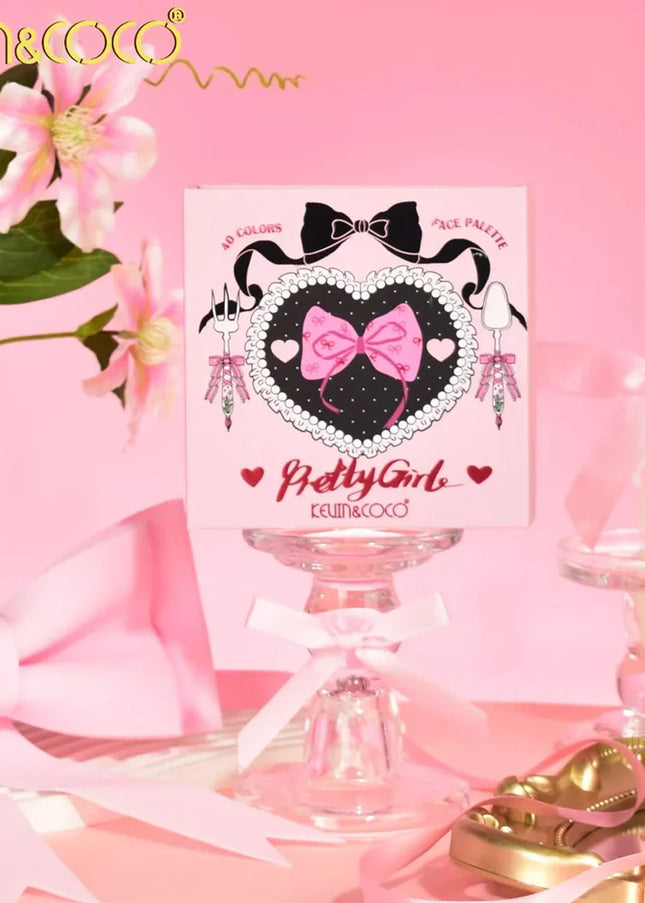KEVIN & COCO - 🎀 Face Palette Coquette 40 Colors)