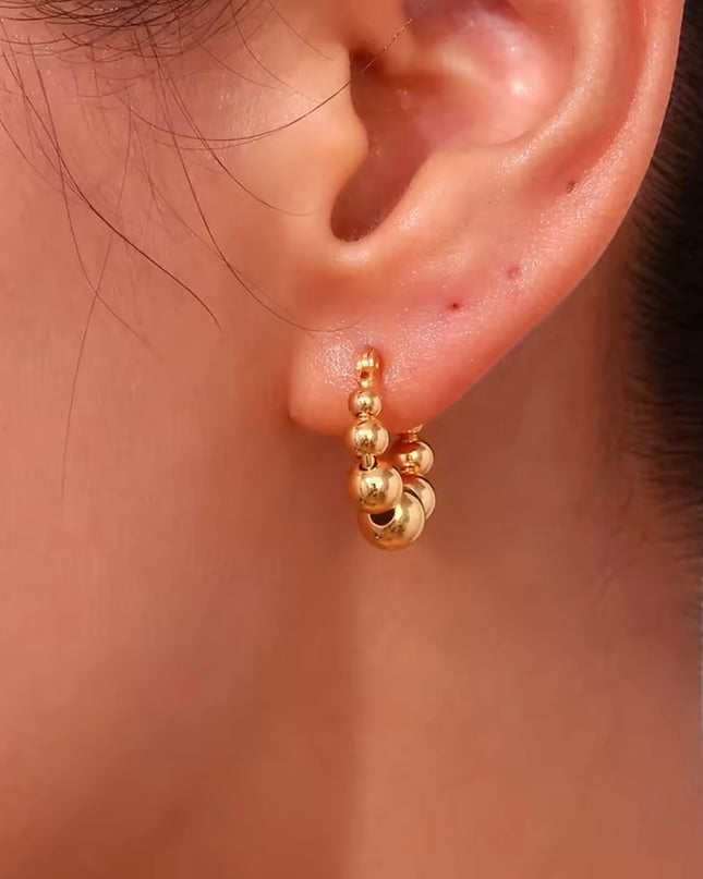 JOYERIA - Aretes de Cuencas Peq.