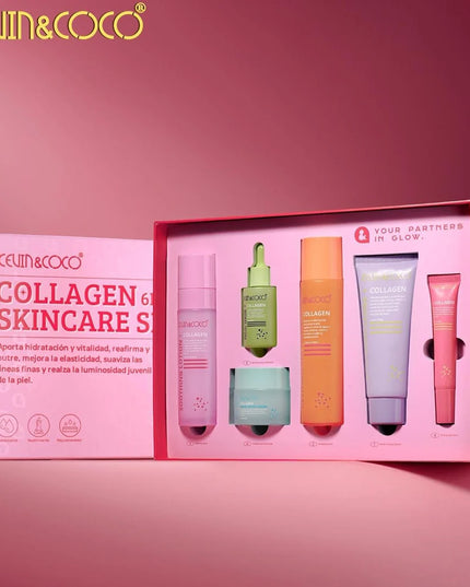 KEVIN AND COCO - COLECCIÓN DE SKINCARE “COLLAGEN” 6pcs