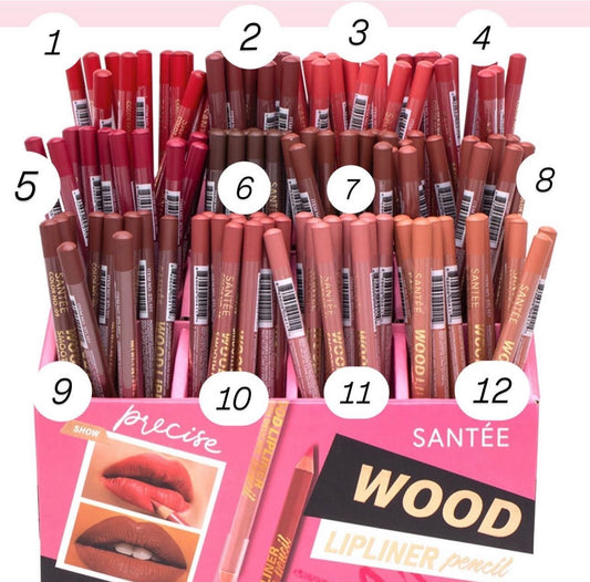 SANTÉE - Wood Lip Liner Pencil 👄