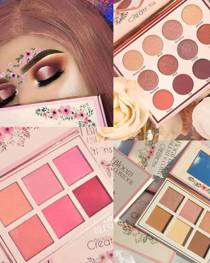 BEAUTY CREATIONS - Collection Floral Bloom (EYE/BLUSH/HIGHLIGHT)