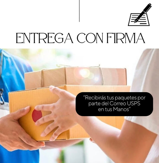 Entrega con Firma