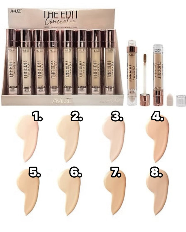 AMUSE - The Edit Hyaluronic Creamy Concealer (Full Coverage)