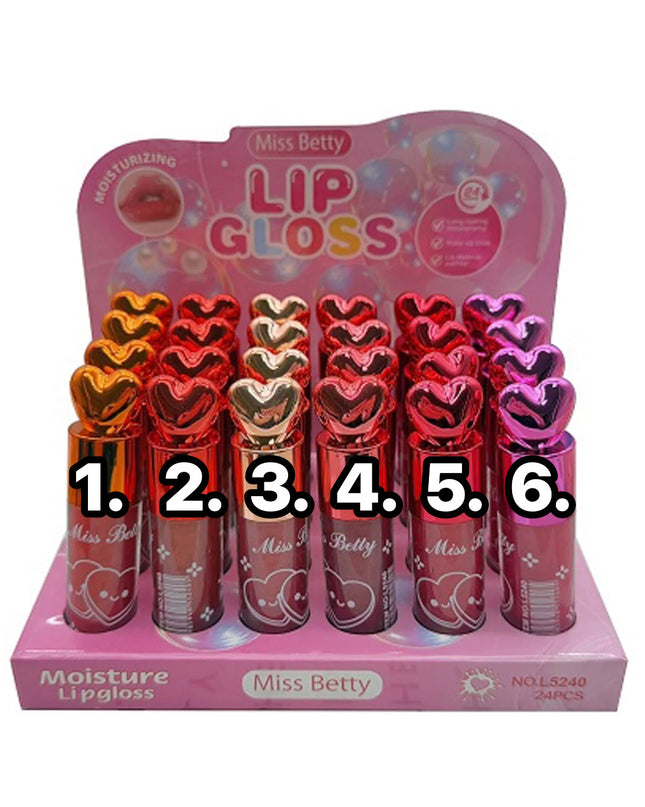 Heart Moisturizer Lipgloss 💄❤️