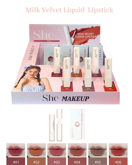 SHE - Milk Velvet Liquid Lipstick