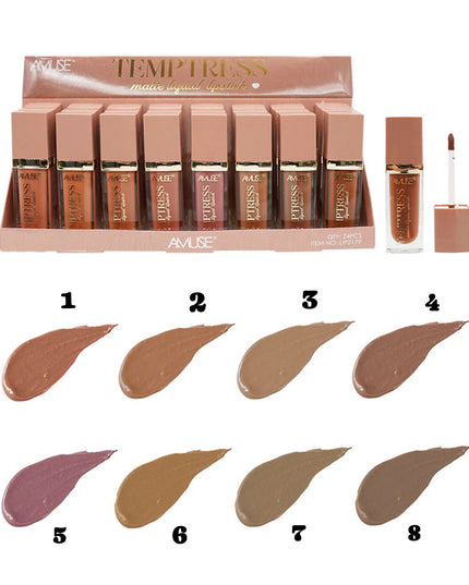 AMUSE - Temp Tress Matte Liquid Lipstick
