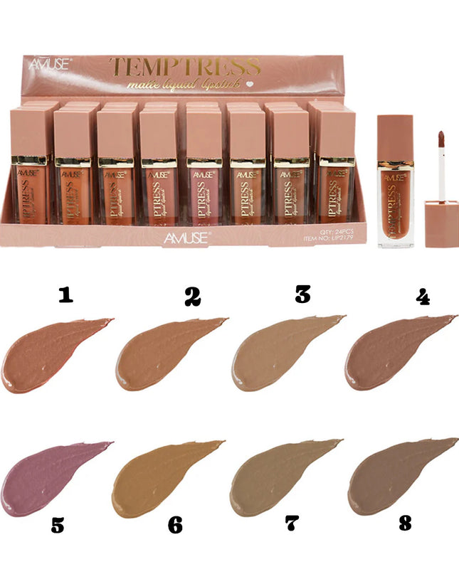 AMUSE - Temp Tress Matte Liquid Lipstick