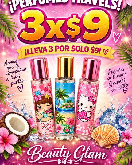 Perfumes Travels (3pc)