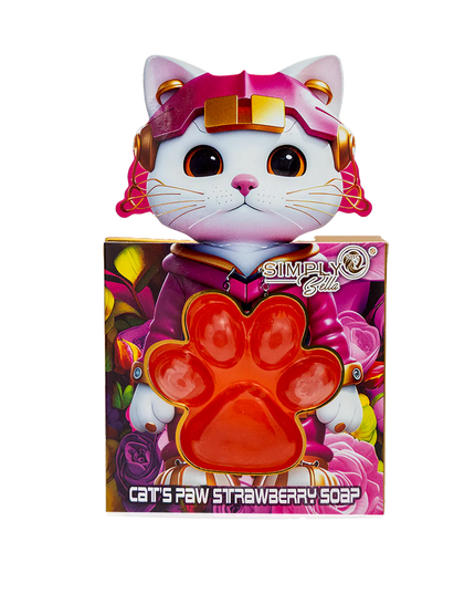 SIMPLY BELLA - Soap Strawberry Cat 🐾🍓