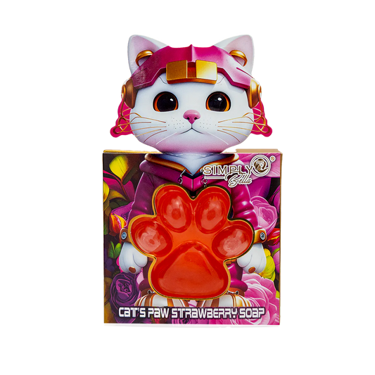SIMPLY BELLA - Soap Strawberry Cat 🐾🍓