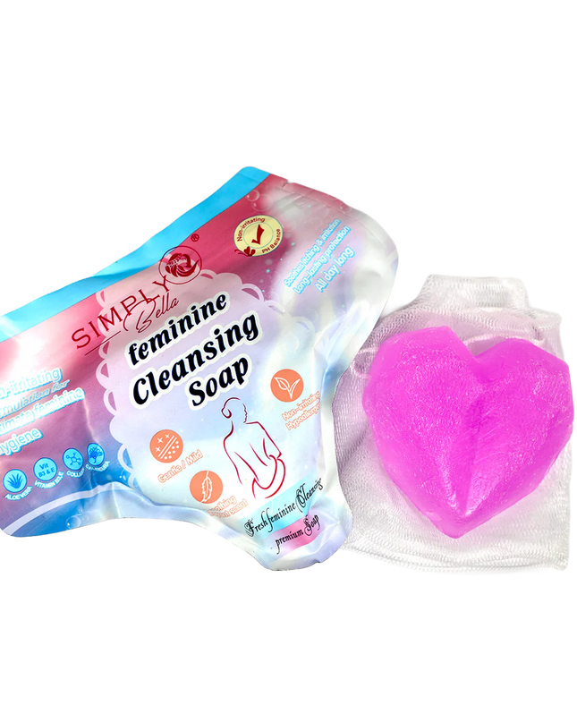 SIMPLY BELLA - Jabón limpiador femenino - Cuidado íntimo suave y con pH equilibrado 🧼💖