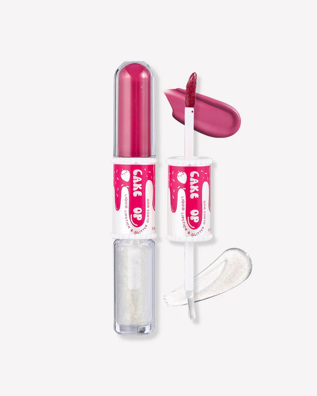 RMT - Cake Pop Liquid Lipstick & Glitter Gloss Topper DUO