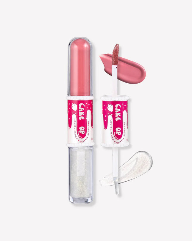 RMT - Cake Pop Liquid Lipstick & Glitter Gloss Topper DUO