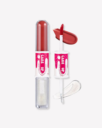 RMT - Cake Pop Liquid Lipstick & Glitter Gloss Topper DUO