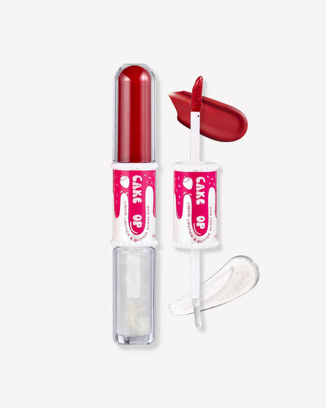 RMT - Cake Pop Liquid Lipstick & Glitter Gloss Topper DUO