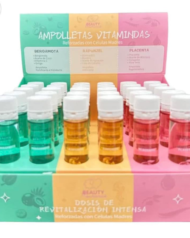 BEAUTY MECHANICS - Ampolletas Reforzadas con Células Madres