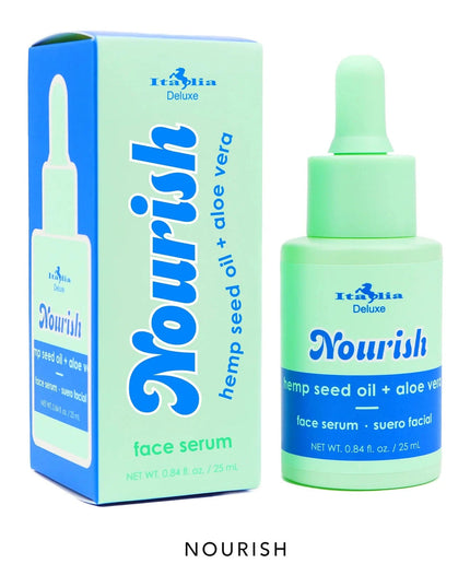 ITALIA DELUXE - Nourish (Hemp Seed Oil + Aloe Vera) Face Serum