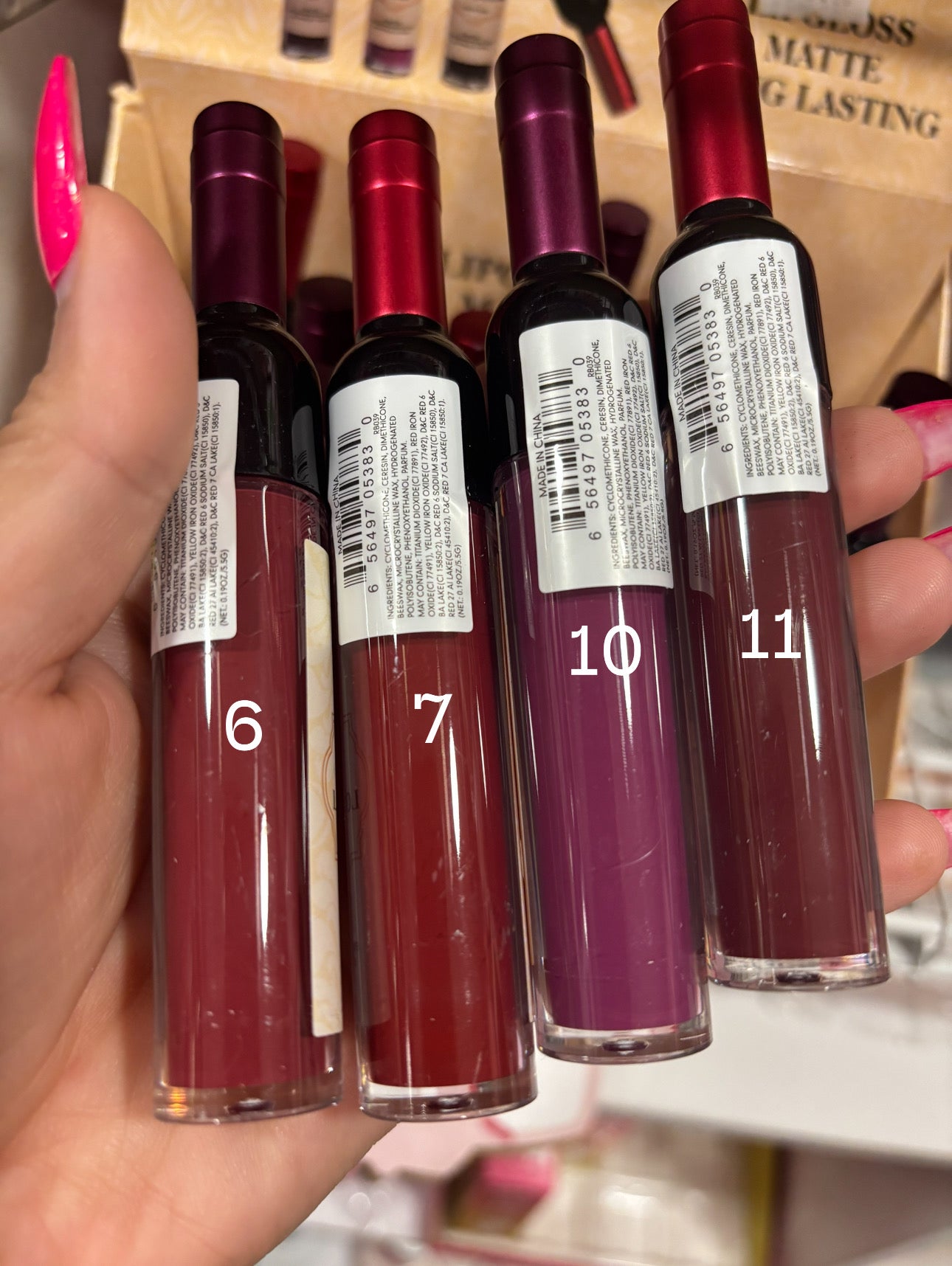 PROLUX - LIPGLOSS MATTE LONG LASTING  no