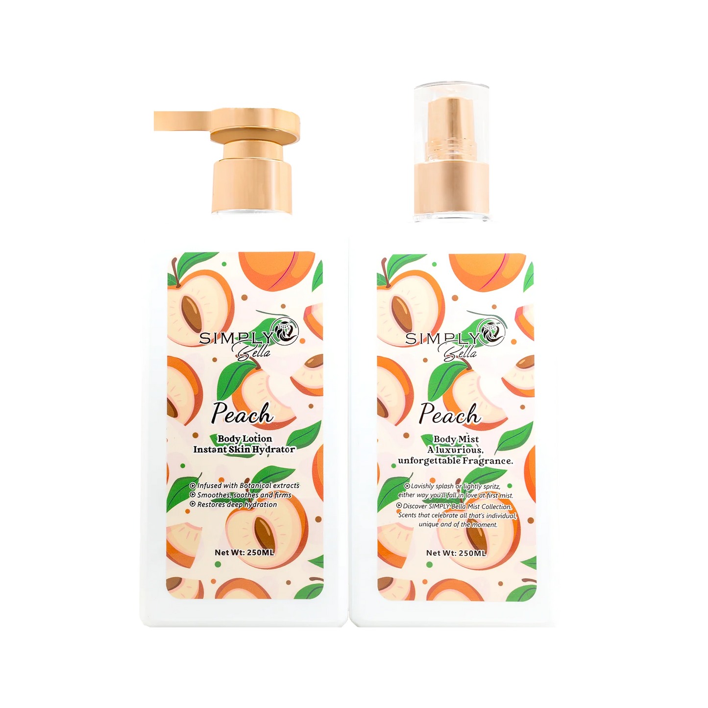 SIMPLY BELLA - Scented Indulgence Duo: Body Lotion and Body Mist Gift Set