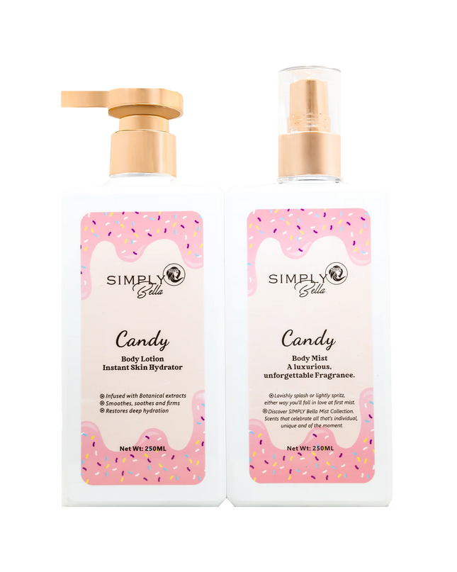 SIMPLY BELLA - Scented Indulgence Duo: Body Lotion and Body Mist Gift Set