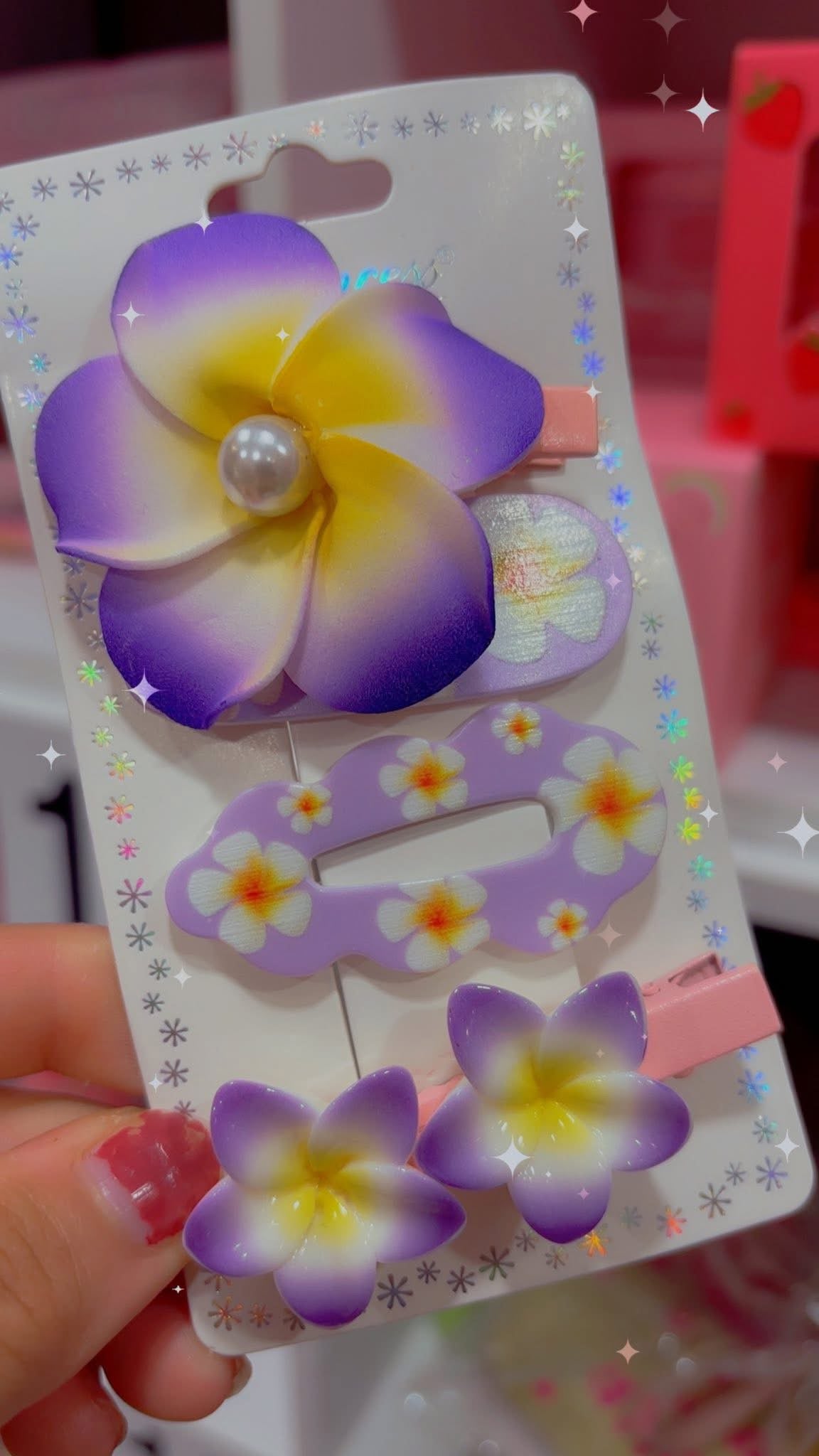 FASHION COLORFUL HAIR CLIPS