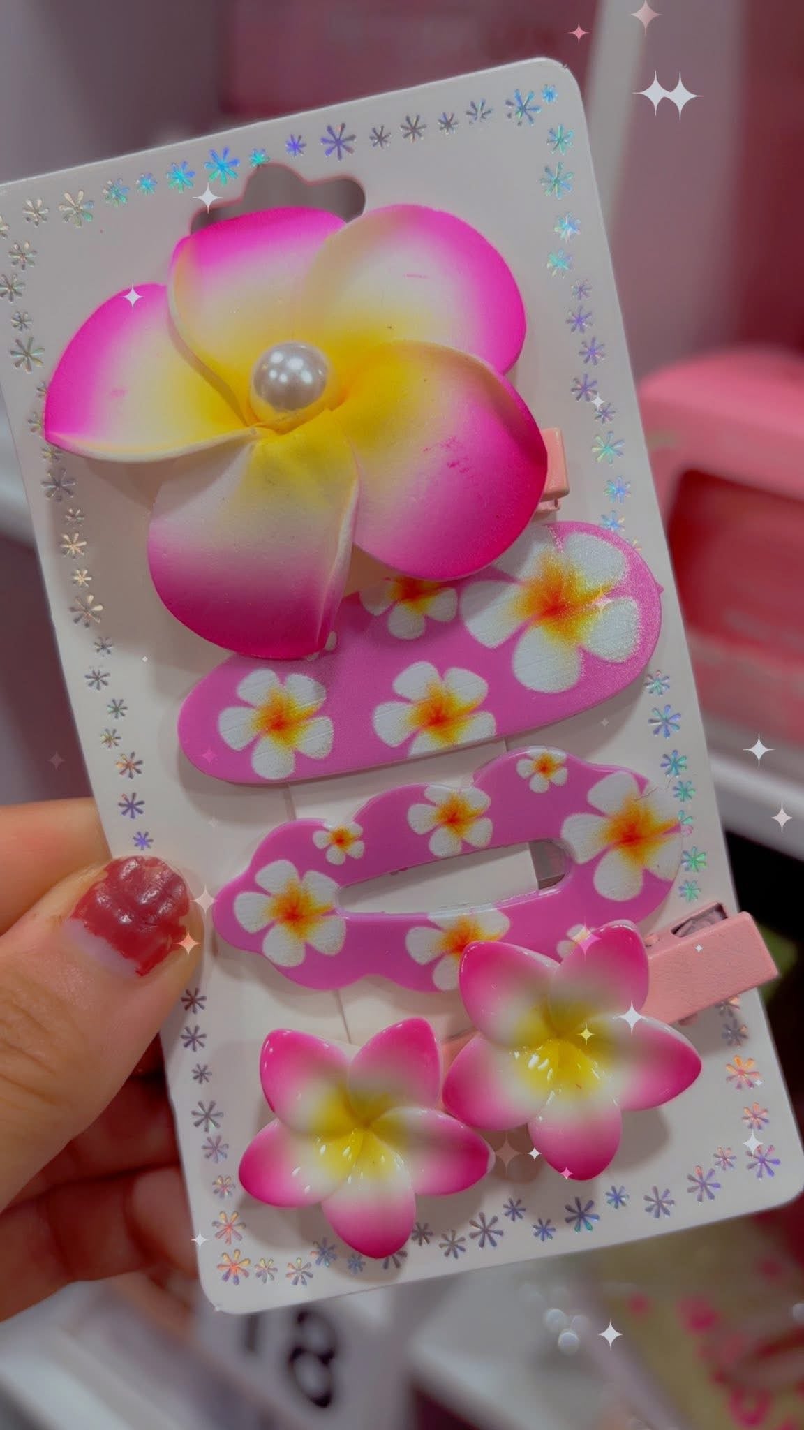 FASHION COLORFUL HAIR CLIPS