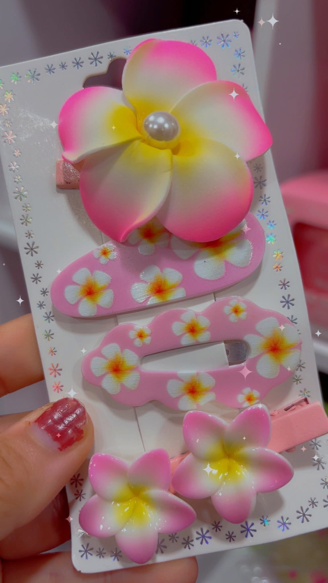 FASHION COLORFUL HAIR CLIPS
