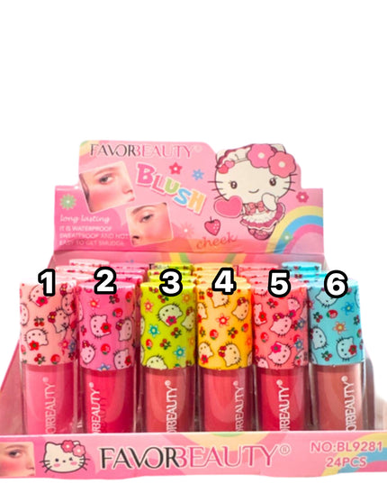 SANRIO - H/Kitty Blush Liquid High Pigmentation (HK Colors)