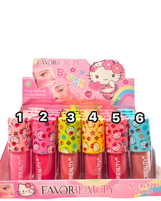 SANRIO - H/Kitty Blush Liquid High Pigmentation (HK Colors)