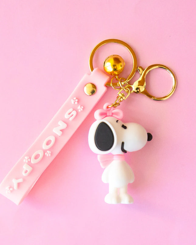 SNOOPY - Keychain + Lip Gloss with Vitamin E