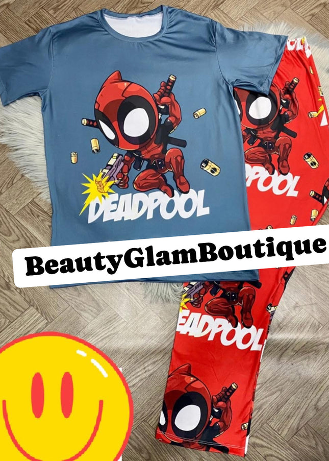 PIJAMA - DEADPOOL PANTALÓN LARGO (HOMBRE)