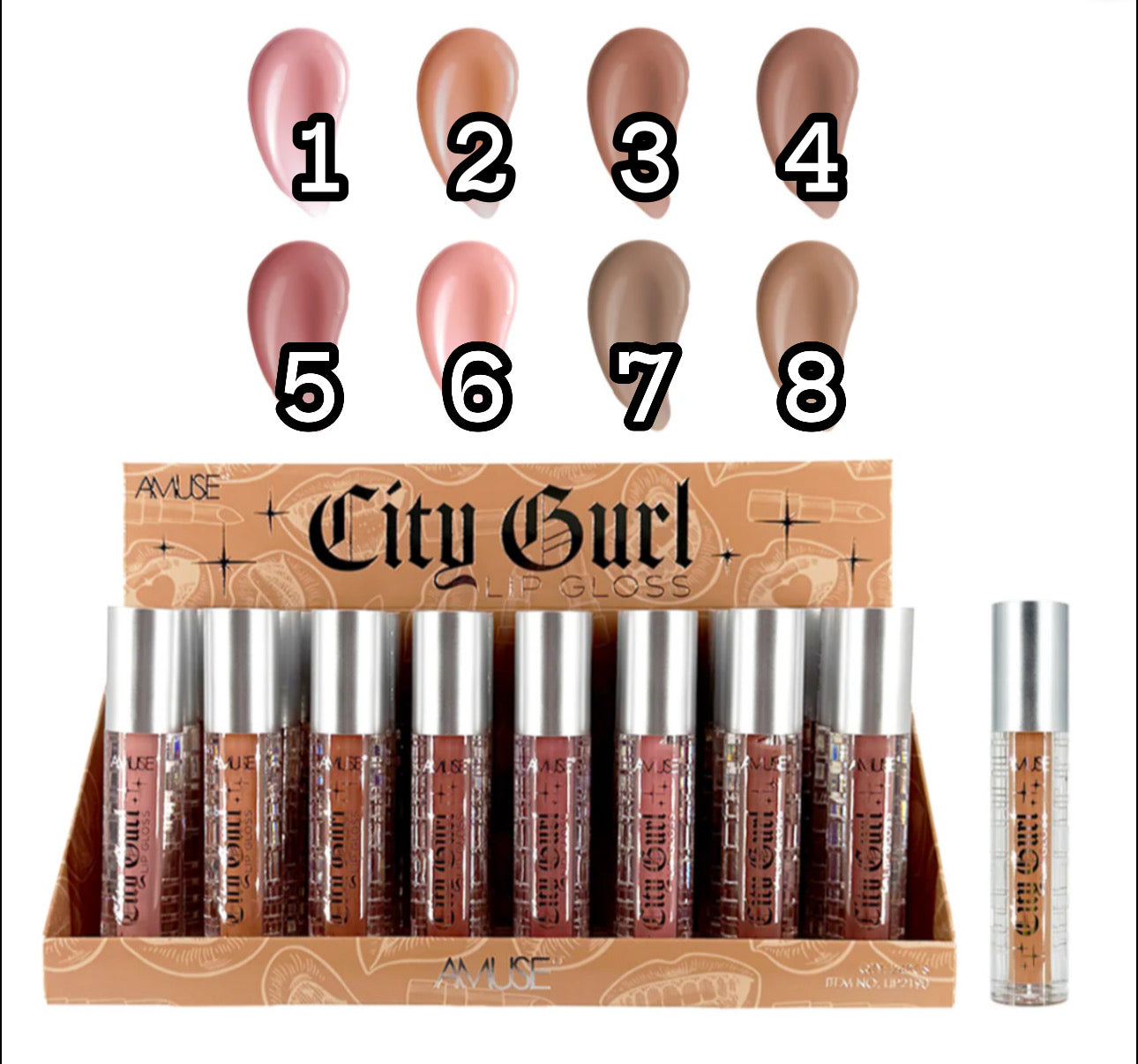 AMUSE - CITY GURL LIP GLOSS
