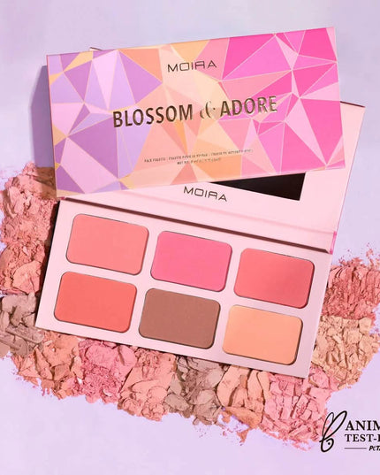 MOIRA - Paleta de Blush contiene Espejo BLOSSOM & ADORE