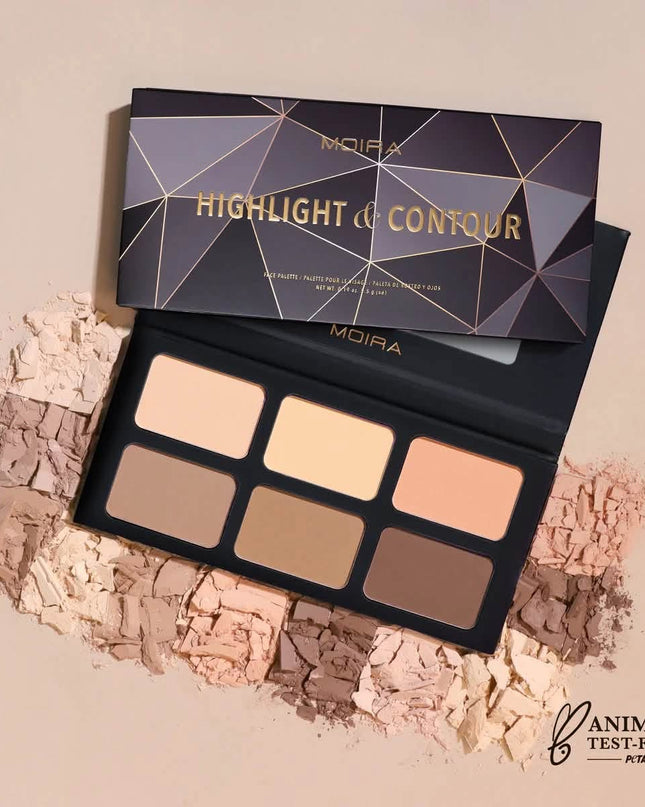 MOIRA - Highlight & Contour Face Palette