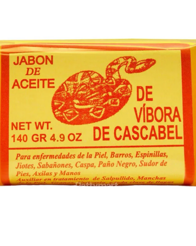 SOAP DE ACEITE - VÍBORA DE CASCABEL 🐍