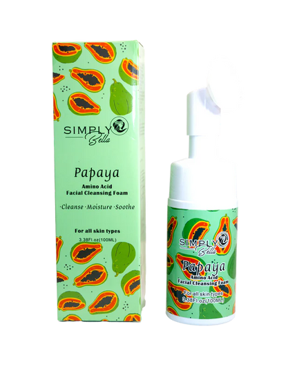 SIMPLY BELLA - Papaya Facial Cleansing Foam