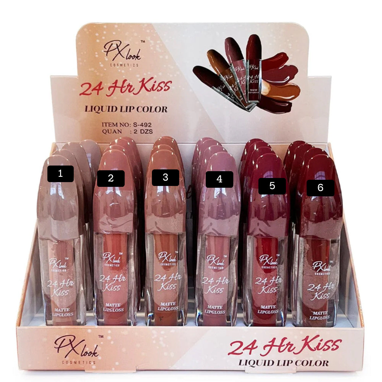 PROLUX - 24Hr KISS MATTE LIPGLOSS (MATTE)
