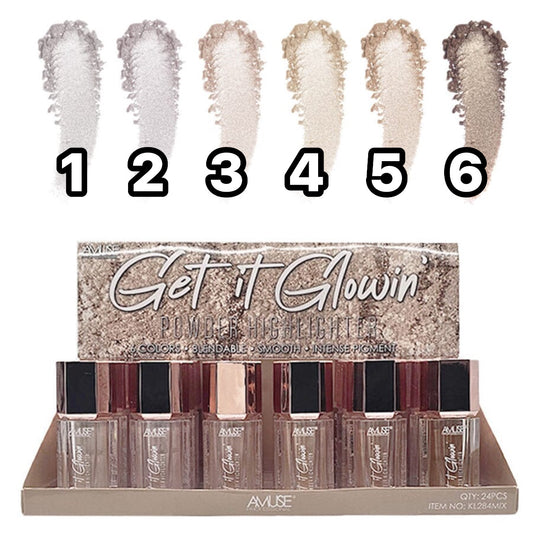 AMUSE - GET IT GLOWIN POWDER HIGHLIGHTER