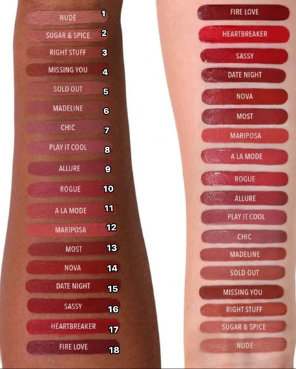 MOIRA - LIP DIVINE LIQUID LIPSTICK (Matte)