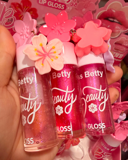 GIRLY’s - LIPGLOSS BLOSSOM CON LLAVERO 🌸