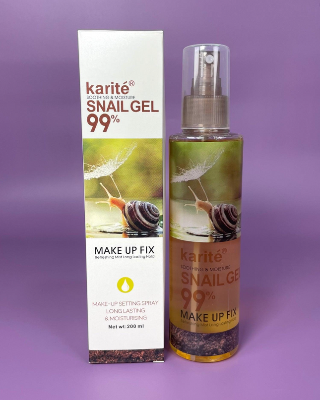 GIRLY’s - KARITÉ FIJADOR DE MAQUILLAJE 99% GEL (HIDRATA/SUAVIZA) 🐌