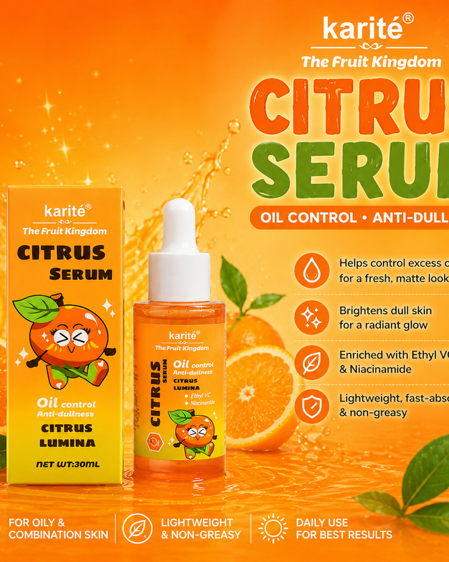 GIRLY’s - KARITÉ CITRUS SERUM VC / NIACINAMIDE 🍊