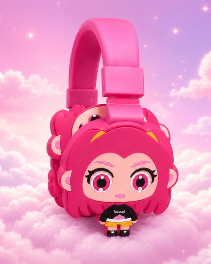 HEADPHONES - K POP WIRELESS, CALLS, BLUETOOTH W/CHARGER 🎧💖