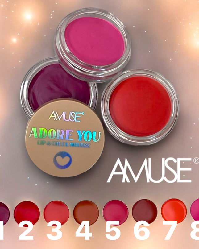 AMUSE - Adore You Lip & Cheek Mousse