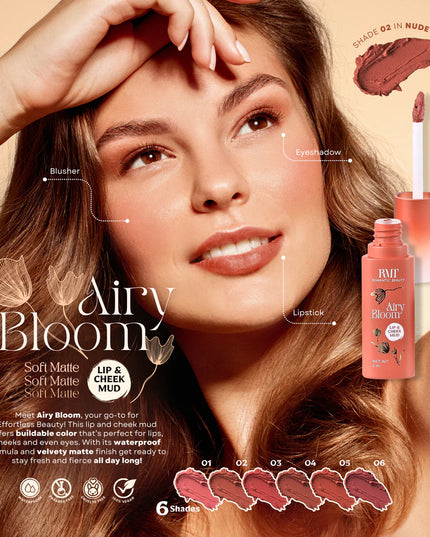 RMT - Airy Bloom Lip& Cheek Mud