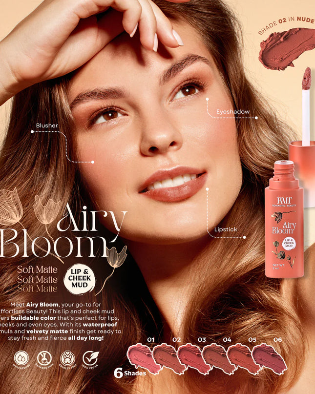 RMT - Airy Bloom Lip& Cheek Mud