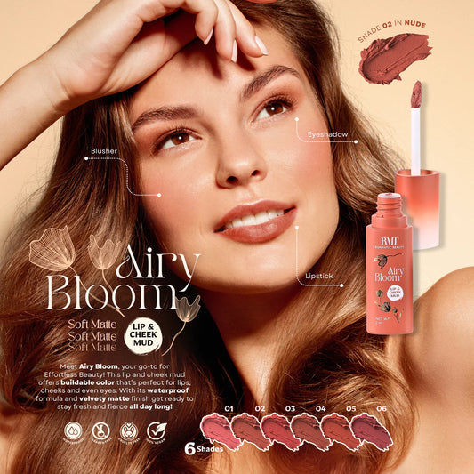 RMT - Airy Bloom Lip& Cheek Mud