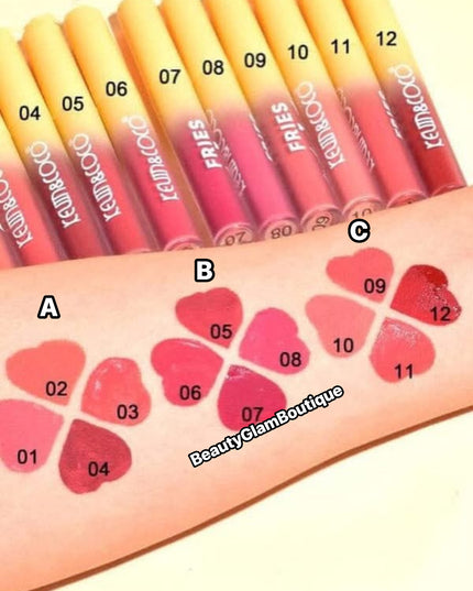 KEVIN & COCO - Fries Baby 🍟 (4 Colors/Lipstick Matte)