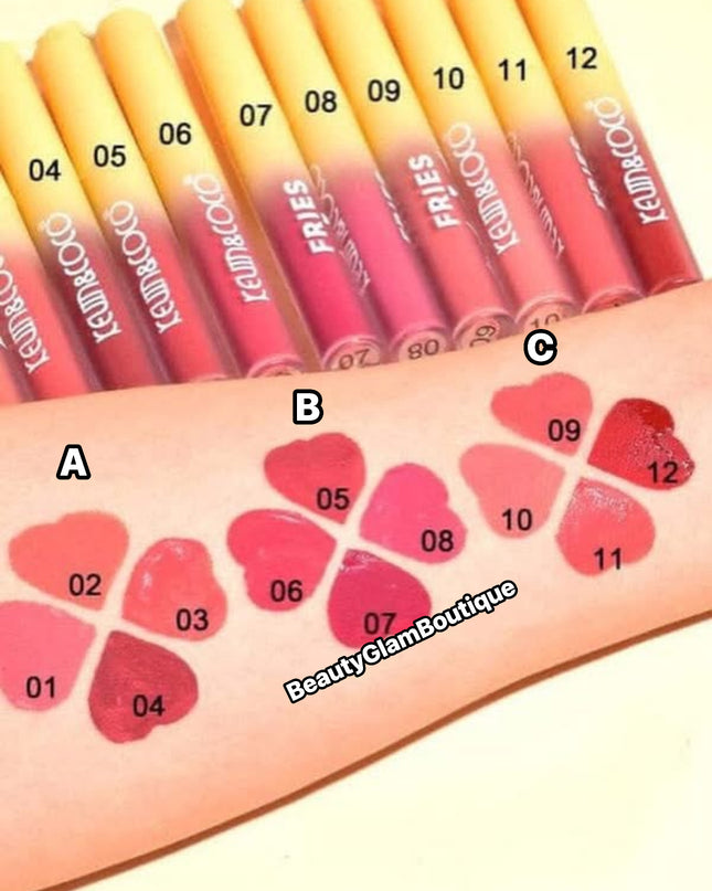 KEVIN & COCO - Fries Baby 🍟 (4 Colors/Lipstick Matte)