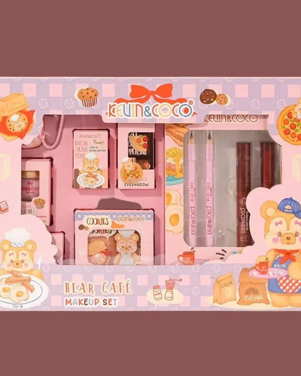 KEVIN AND COCO - BEAR CAFÉ MAKEUP BOX BEAR 🧸☕️